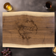 Couples Chronicle Walnut Cutting Board