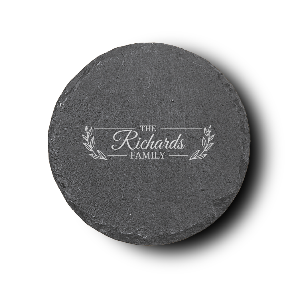 Family Noble Knot Slate Coaster