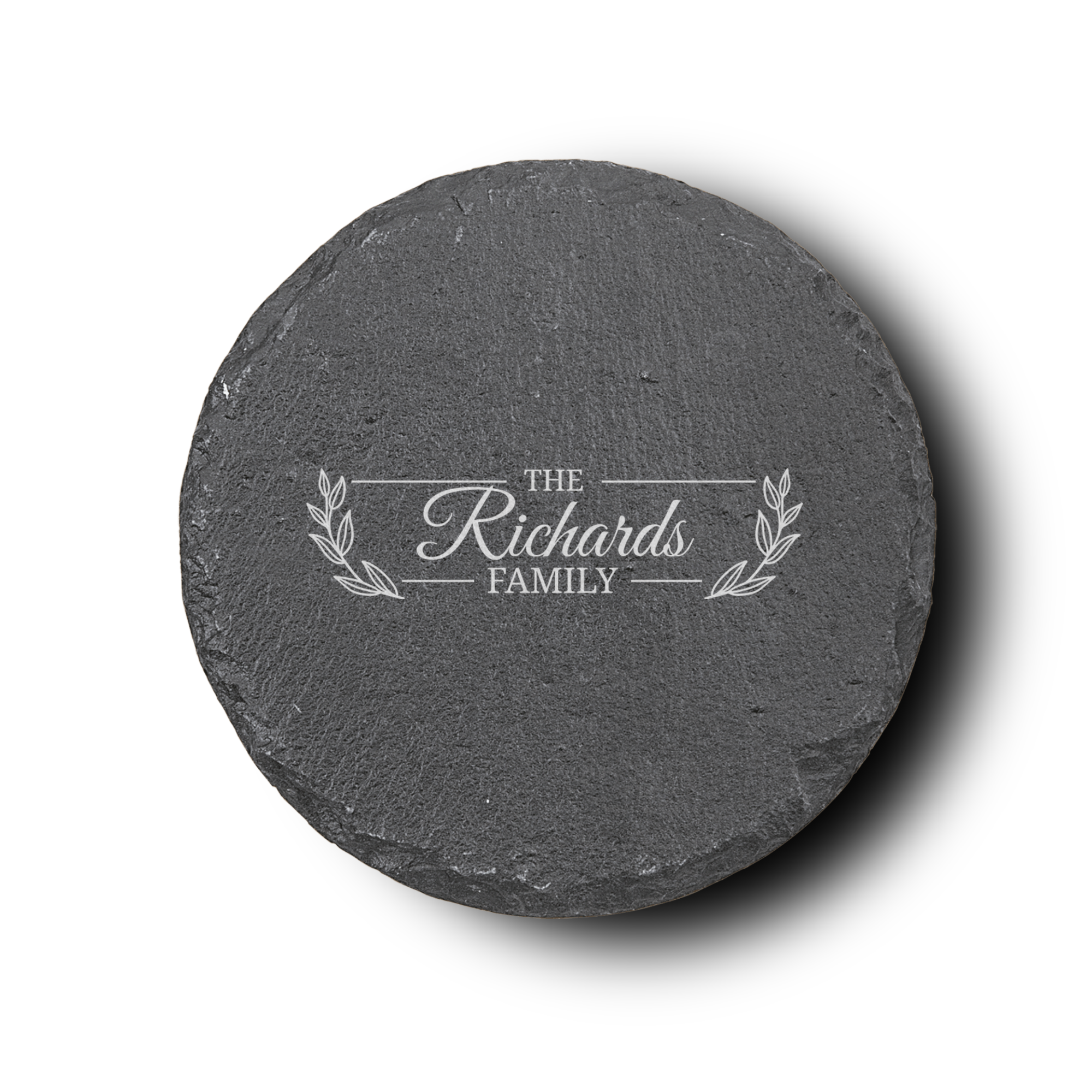 Family Noble Knot Slate Coaster