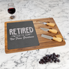 Greatness Never Retires Wood Slate Serving Tray