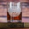 Engraved Birthday Whiskey Glass