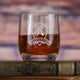 Personalized Weinland Crystal Rocks Glass