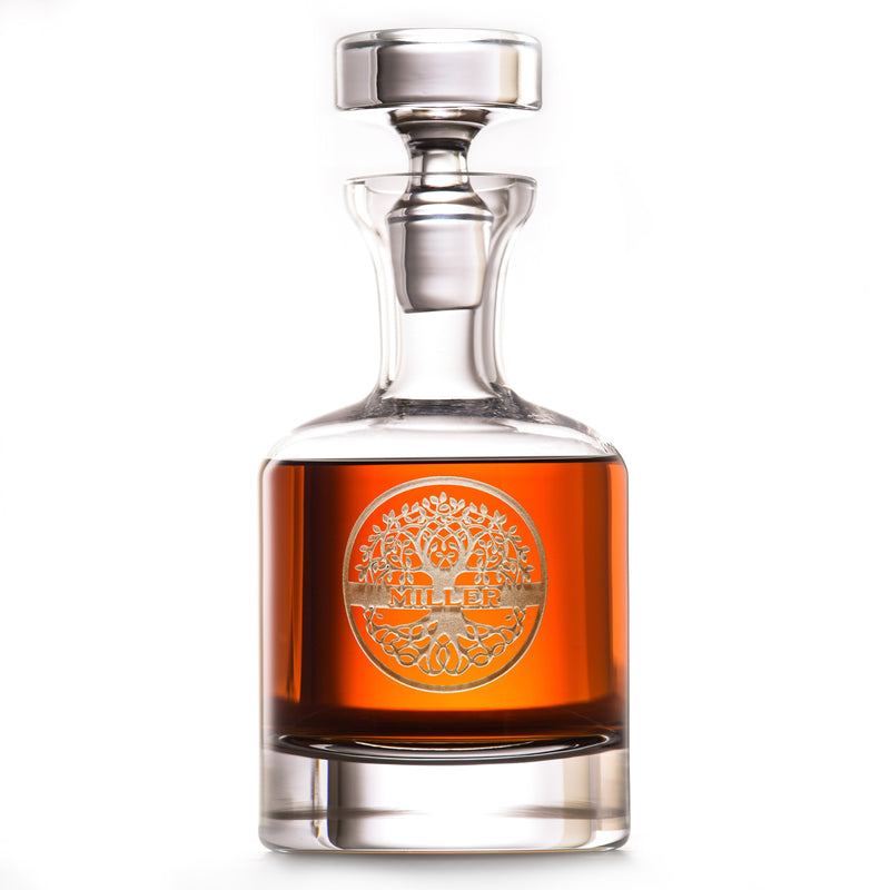Family Tree Decanter