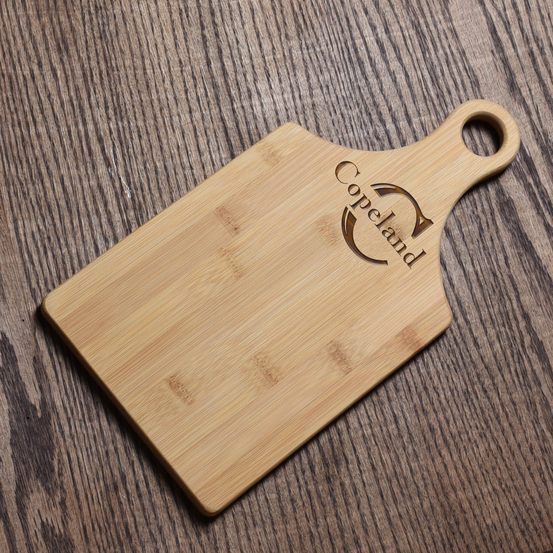 Personalized Charcuterie Paddle Board