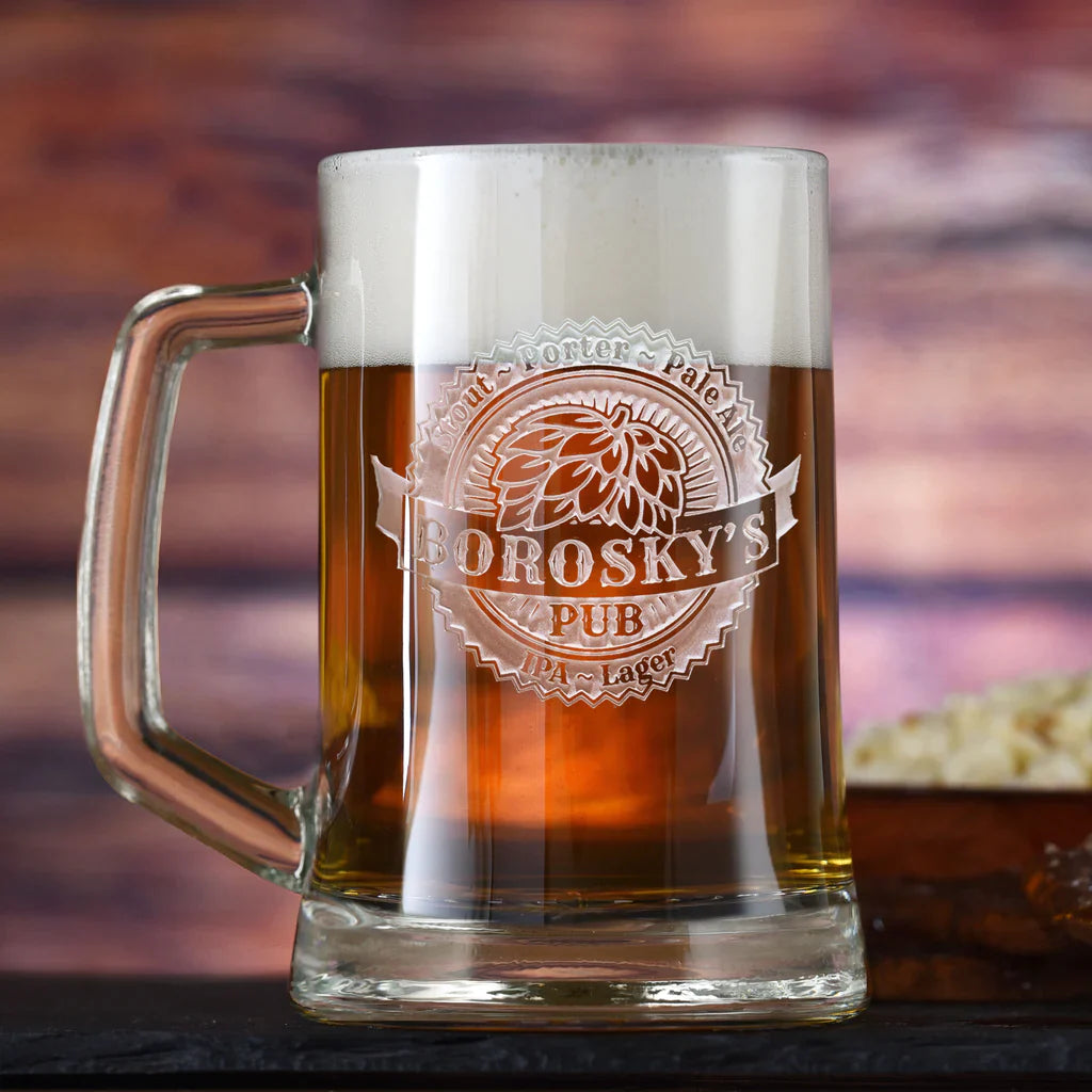 Custom Engraved Beer Mug
