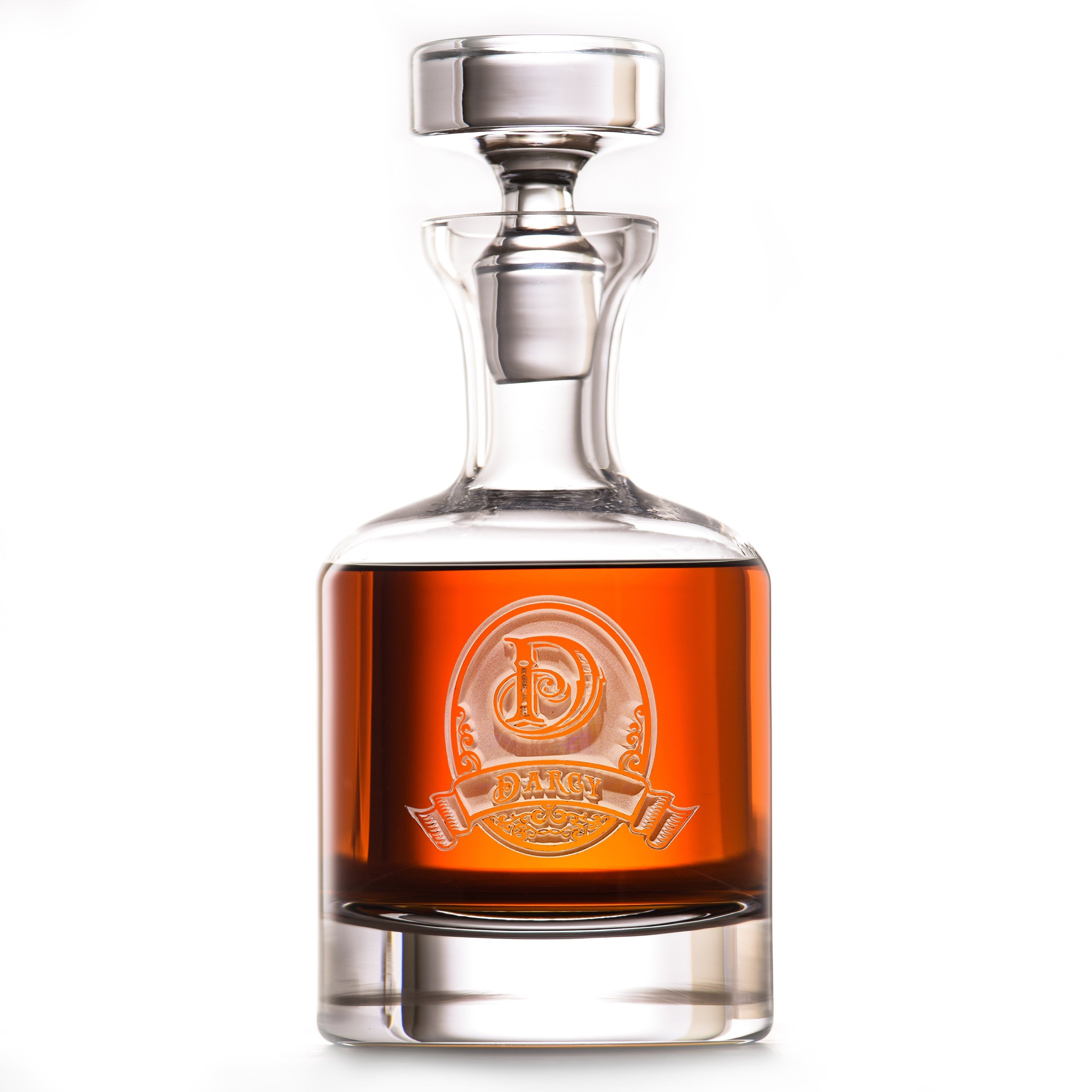 Fancy Engraved Decanter