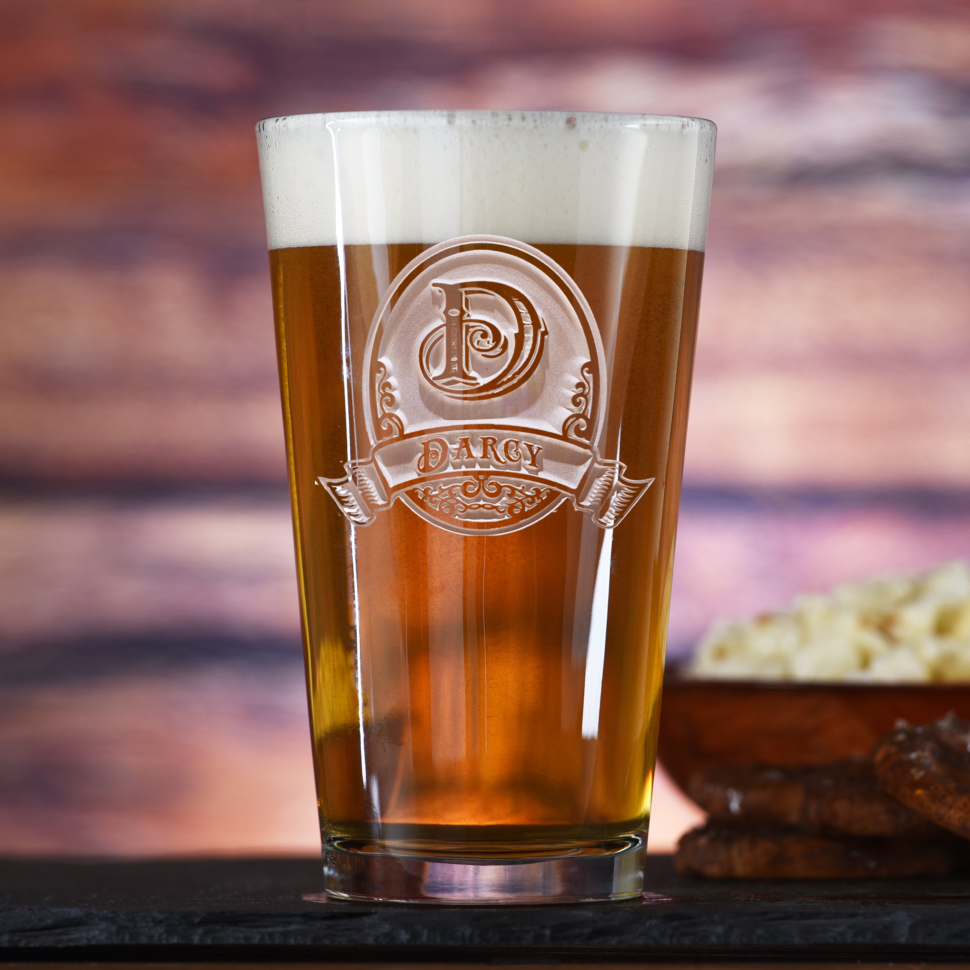 Classy Custom Pint Glass