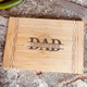Engraved DAD Bamboo Cutting Board