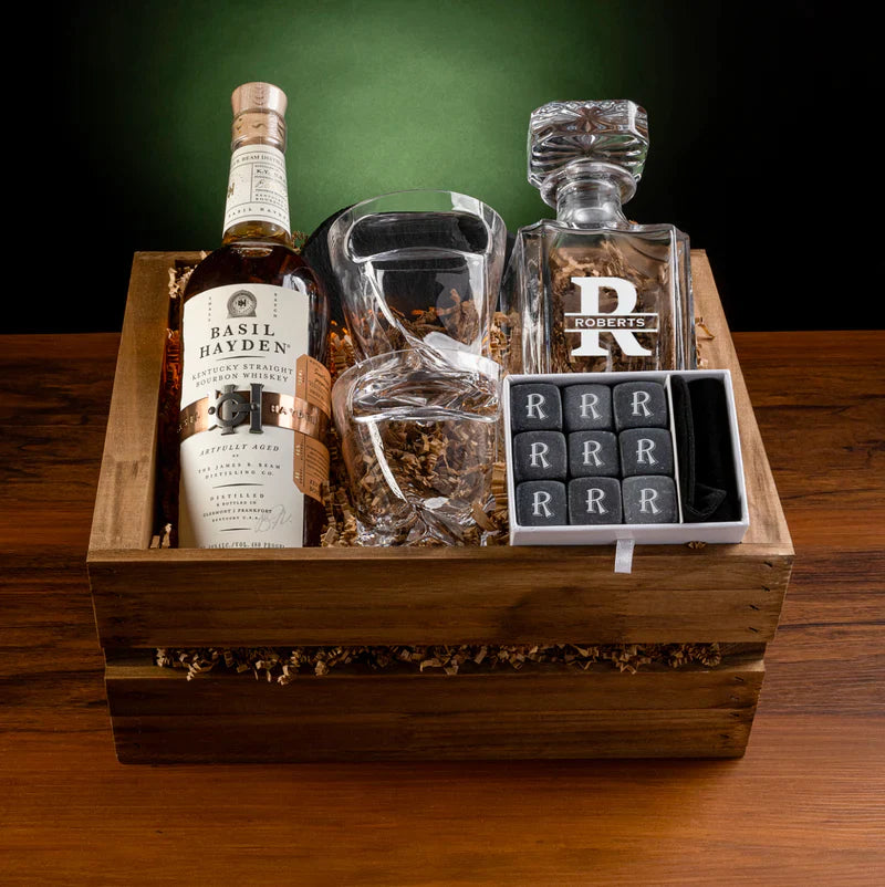 Personalized Wine Gift Set With Box - Groovy Guy Gifts