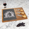 Some Gave All Wood Slate Serving Tray