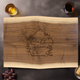 Together Forever Walnut Cutting Board