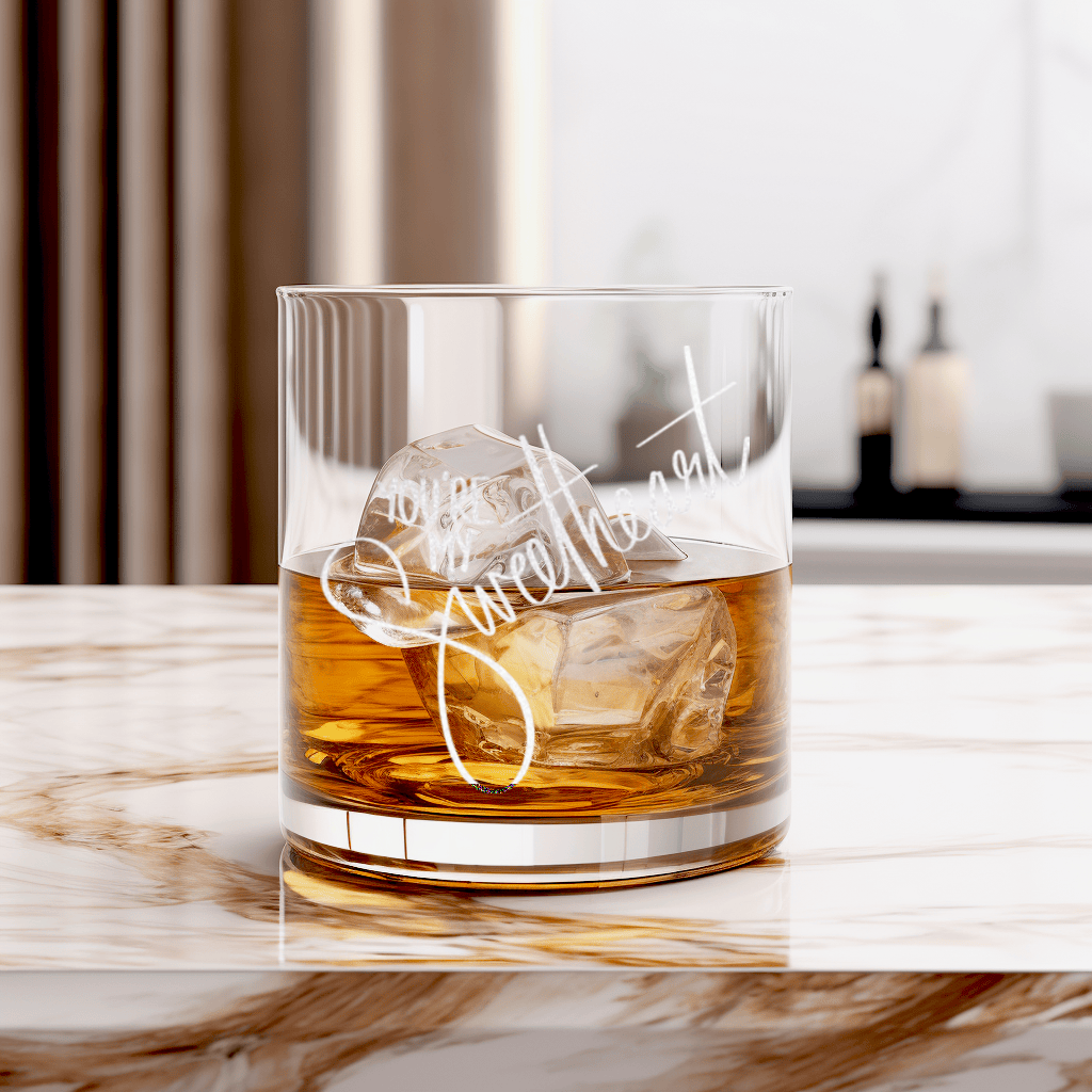 Youre My Sweetheart Whiskey Glass