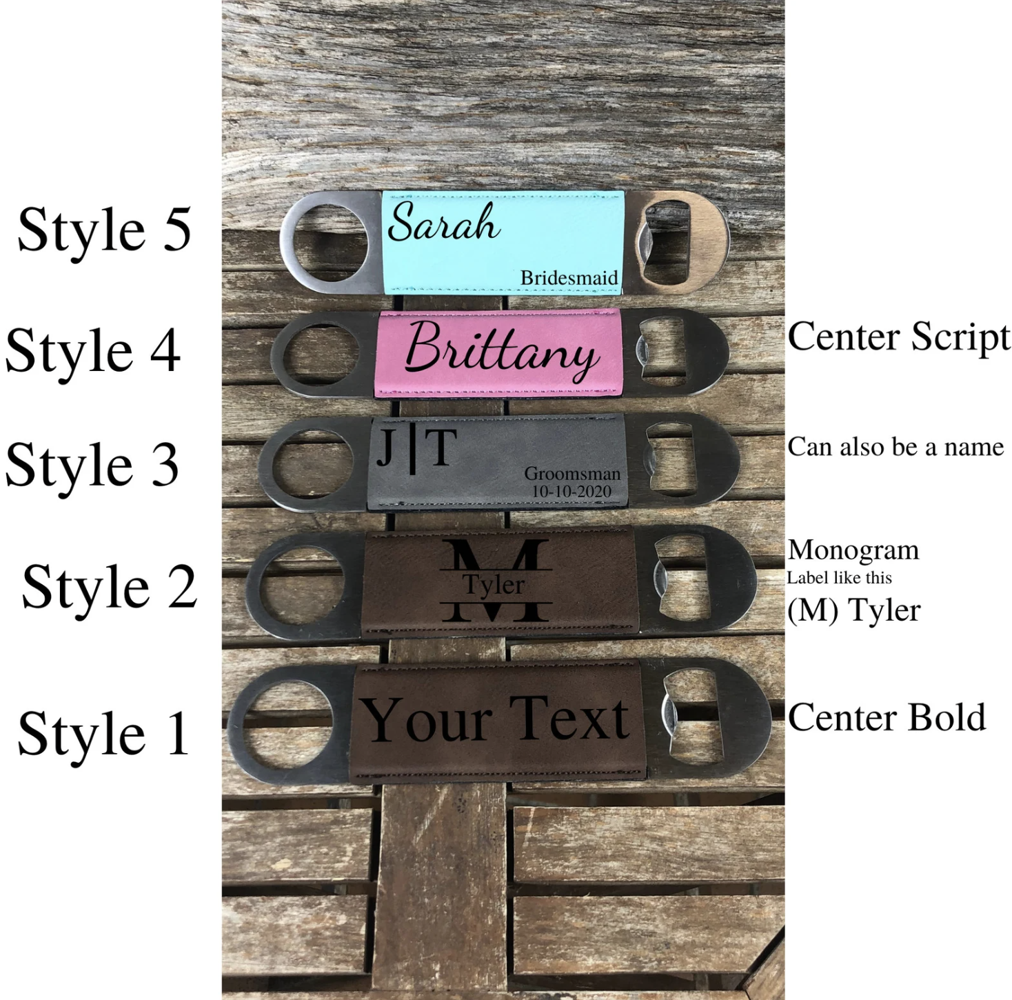 Leather Bottle Opener