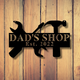 Work Shop Metal Sign