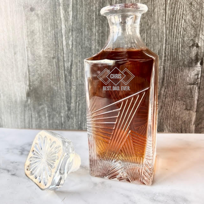 Modern Personalized Decanter