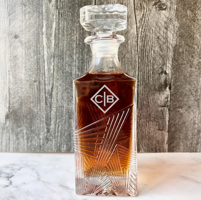 Modern Personalized Decanter