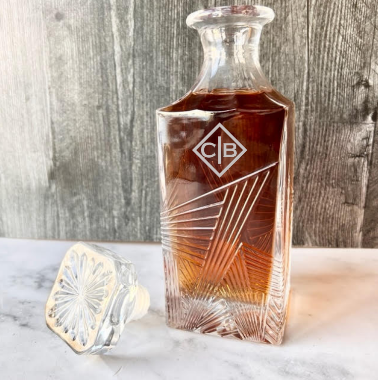 Modern Personalized Decanter