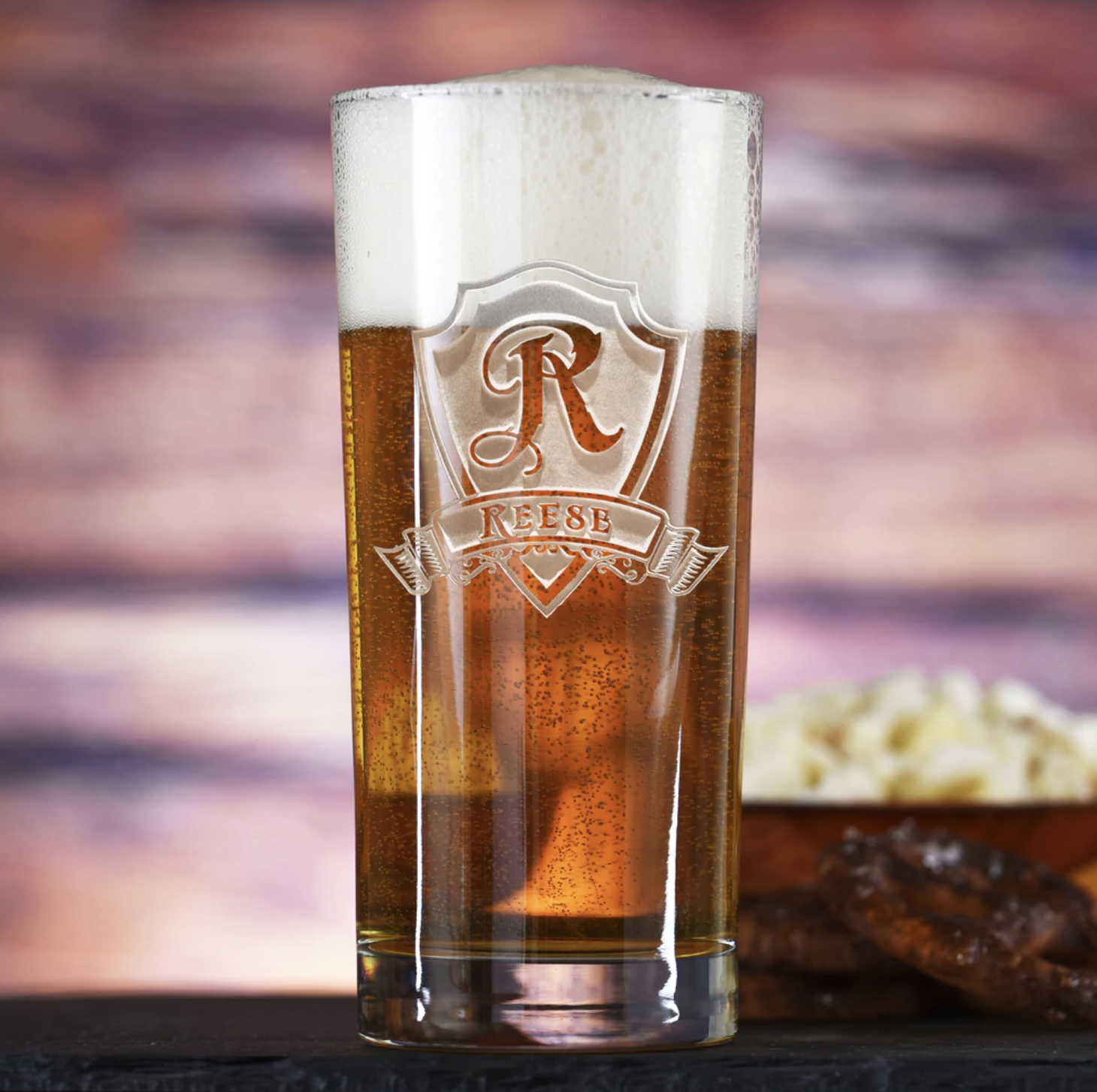 Personalized Beer Growler and Pint Glasses Set - Willow & Hive