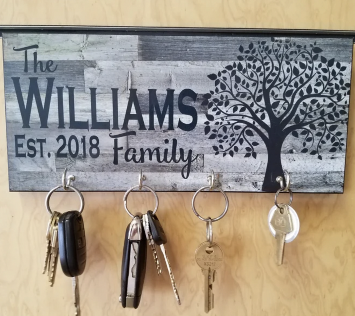Personalized Key Holder