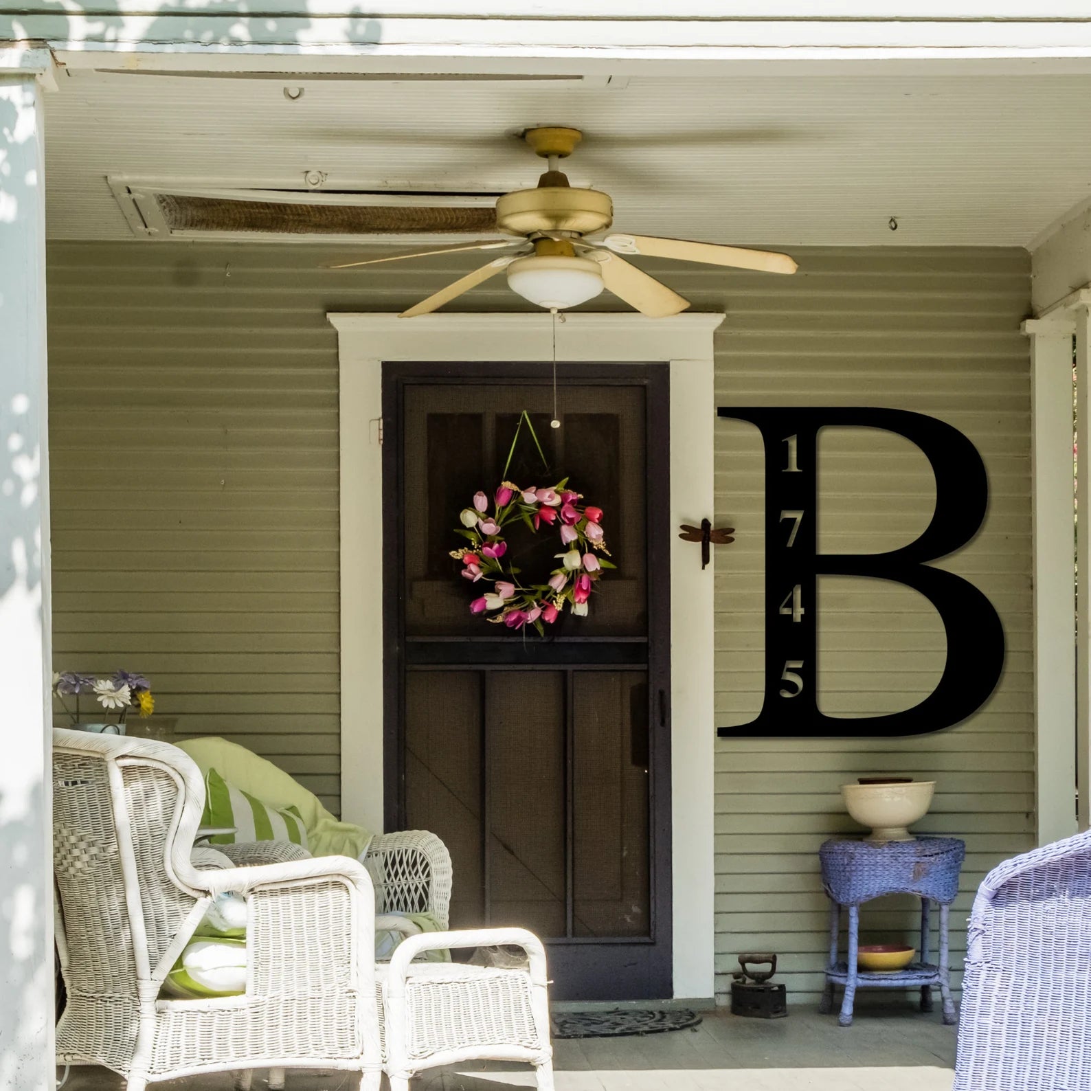 Personalized Family Name Metal Sign