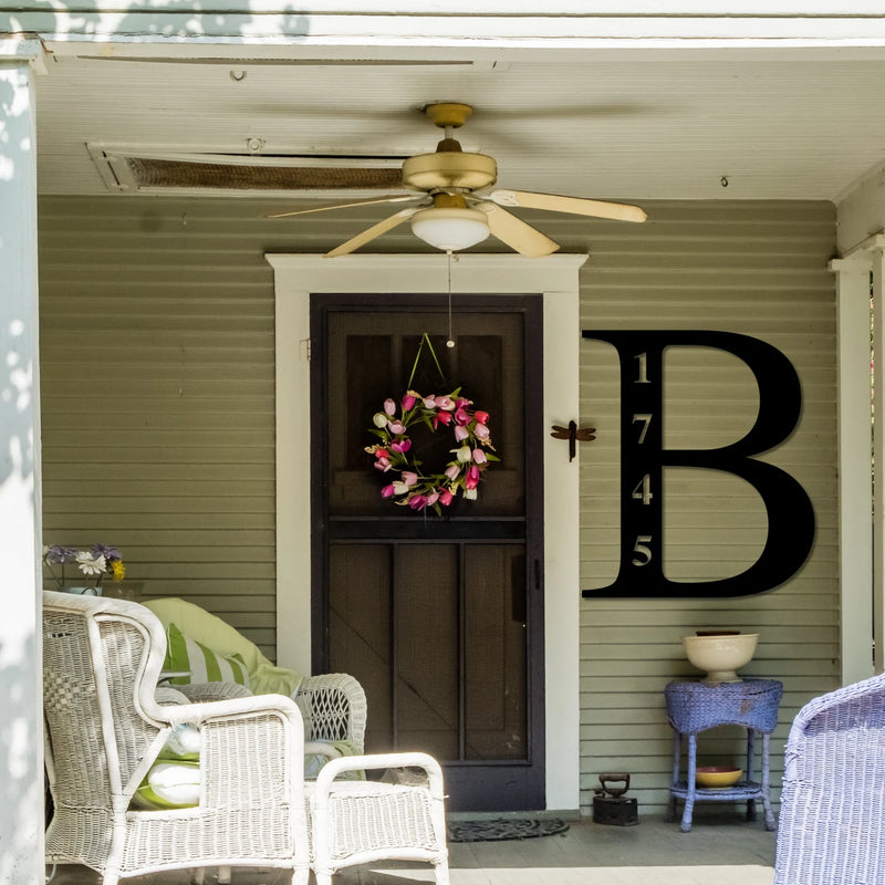 Personalized Family Name Metal Sign