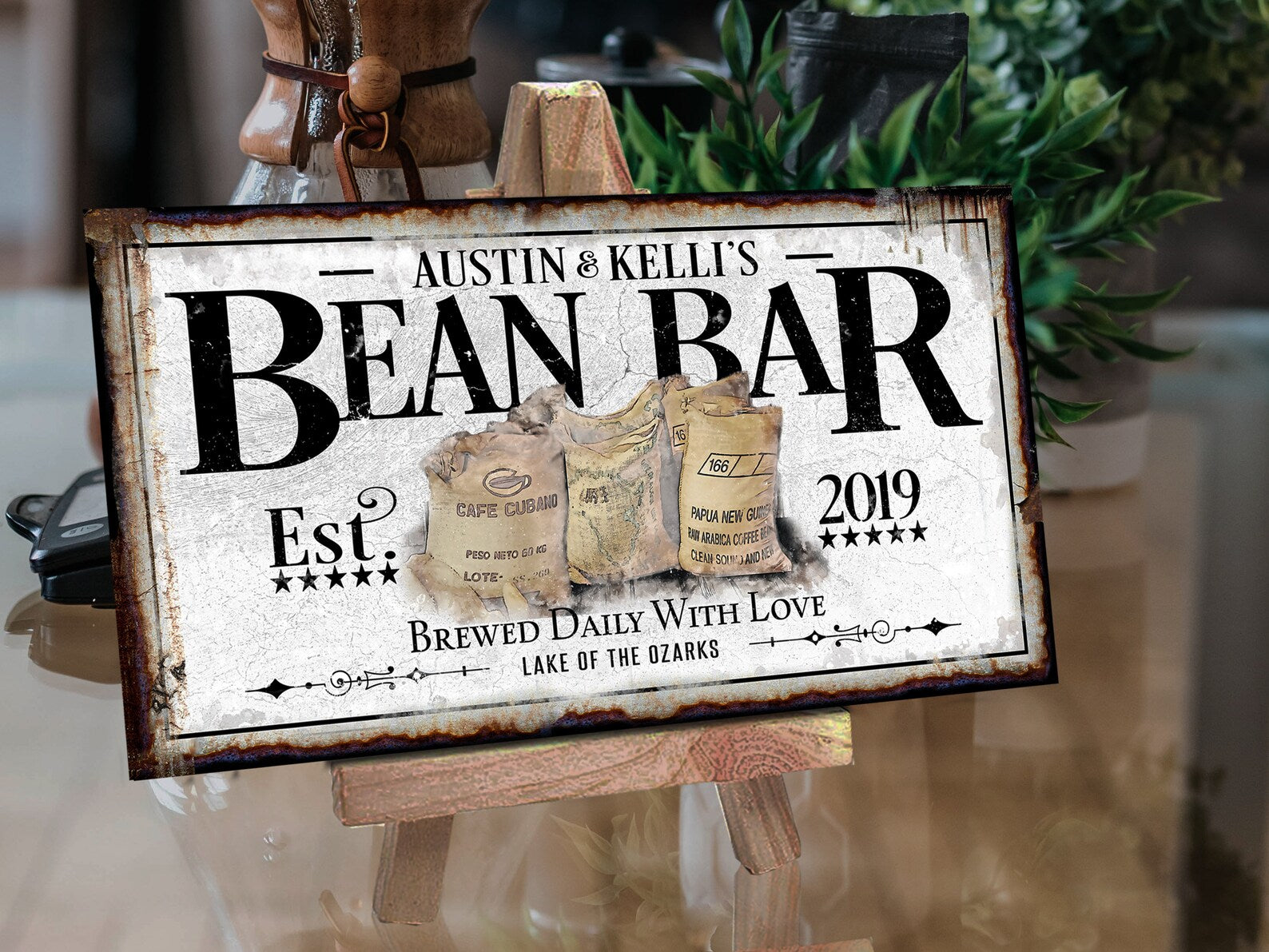 Coffee Station Sign