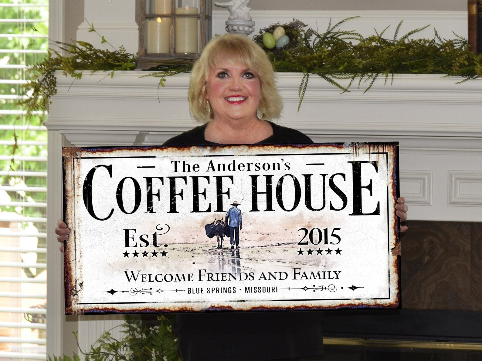 Coffee Station Sign
