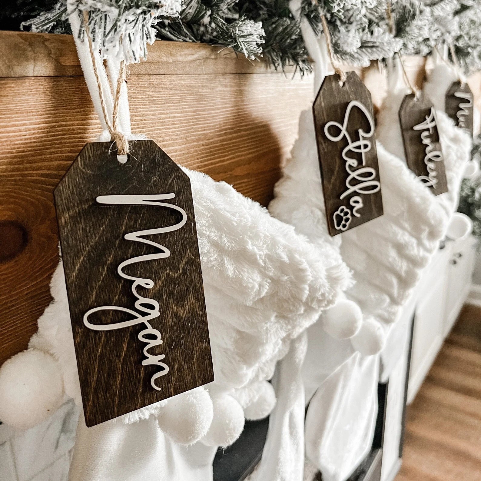 Wooden Gift Tags - Willow & Hive