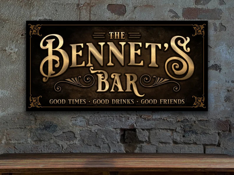 Custom Bar Sign
