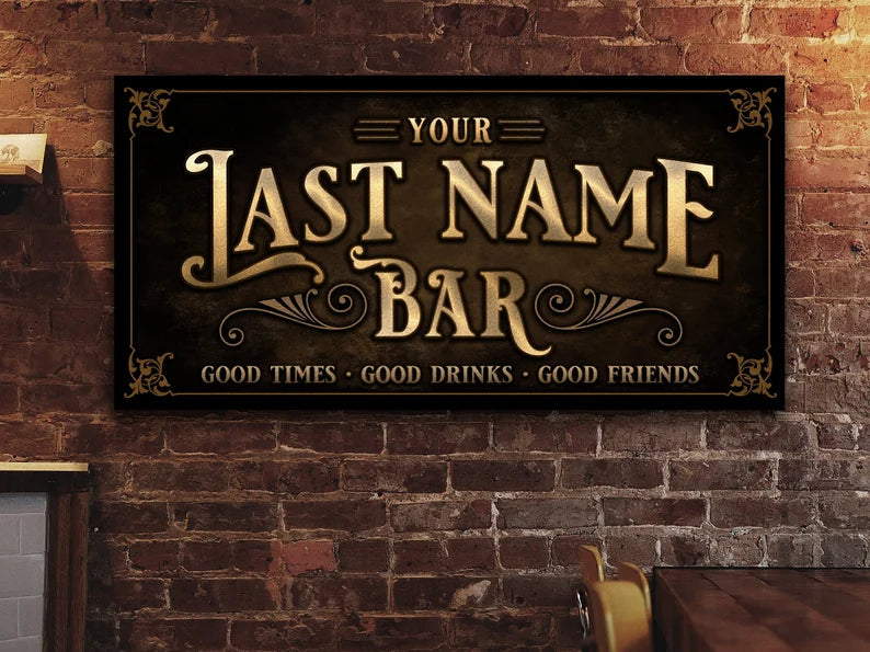 Custom Bar Sign