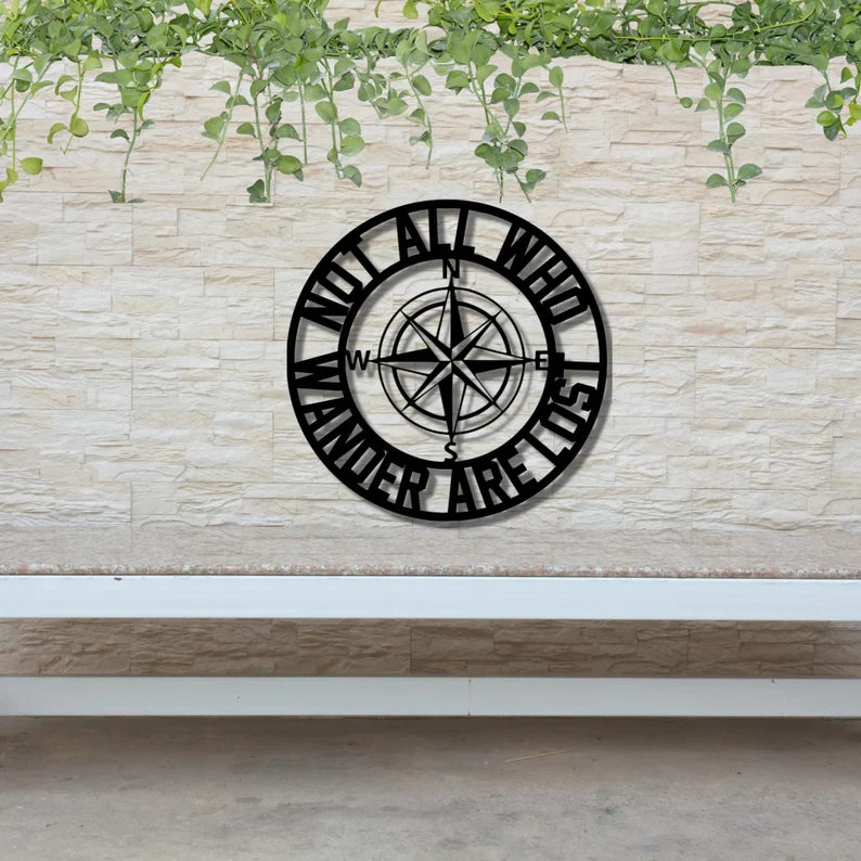 Custom Compass Sign