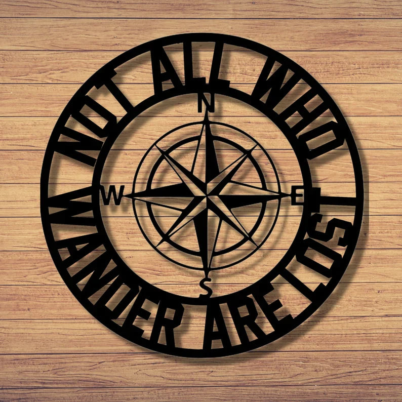 Custom Compass Sign