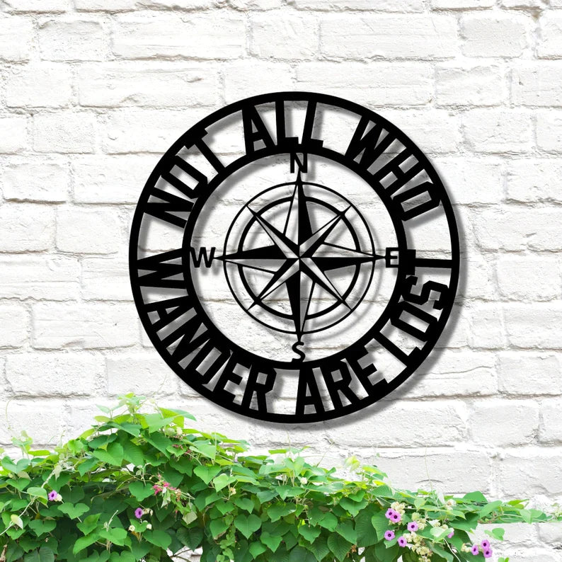 Custom Compass Sign
