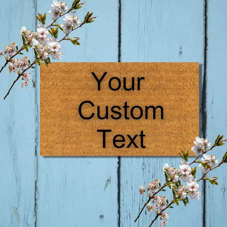 Personalized Welcome Doormat