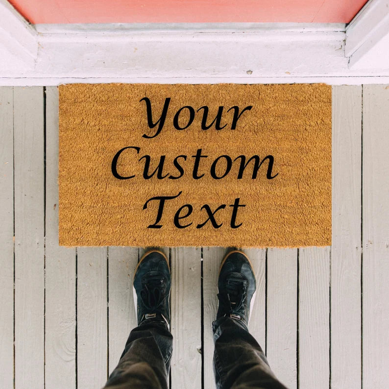 Signature Script Welcome Doormat