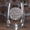 Irish Stemless Wine Glass