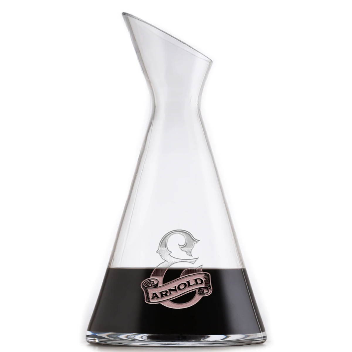 Slanted Wine Carafe Decanter