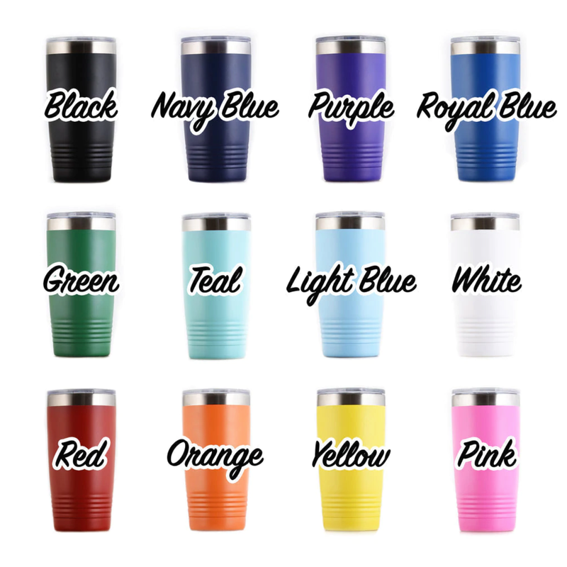 Monogram Initial Tumbler