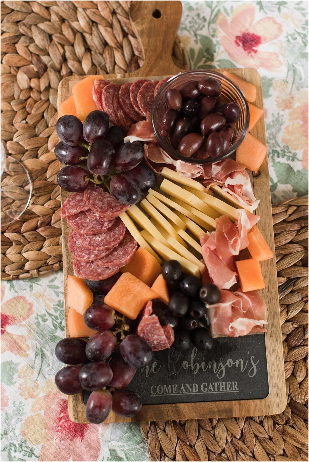 Signature Slate Serving Board