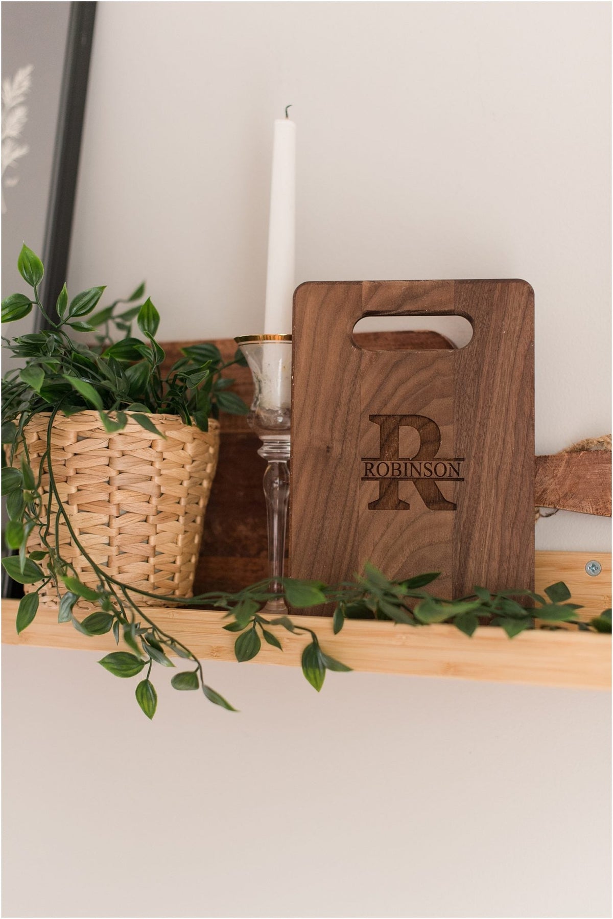 Monogrammed Cutting Board