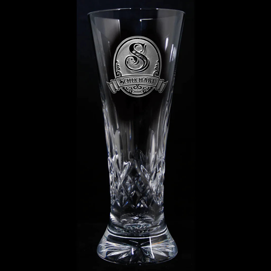 Engraved Waterford Crystal Pilsner Set